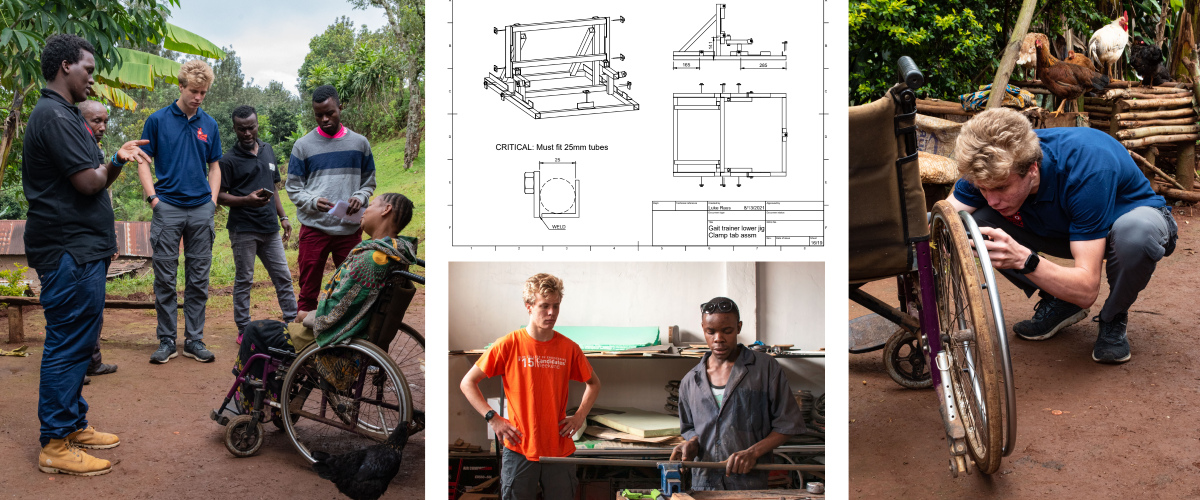 Wheelchair design with Kyaro